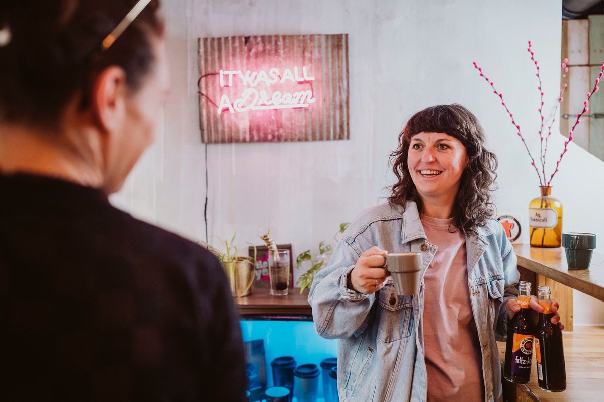 Café Hinterzimmer – echter Café-Einblick